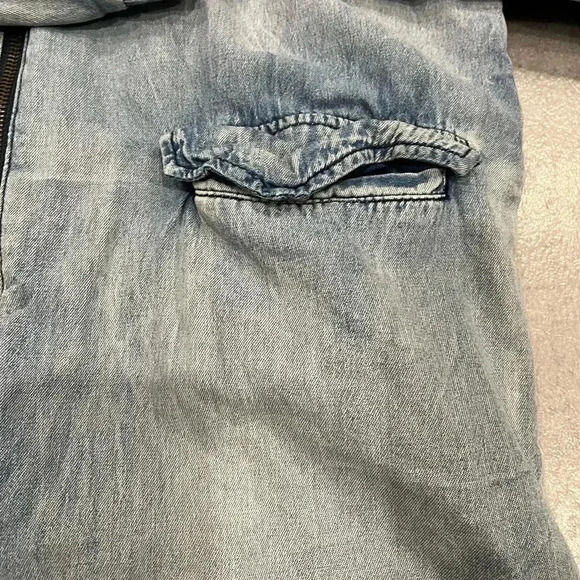 [XS/S] Revolve  Minkpink Hay Seed Anarok in Blue Denim - Picture 4 of 8